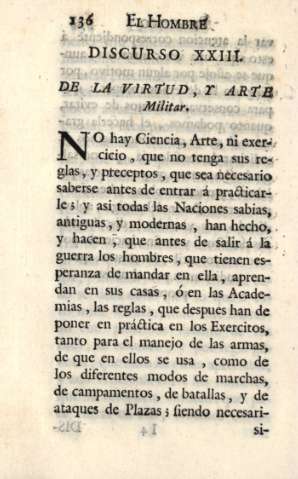 Discurso XXIII. De la virtud...