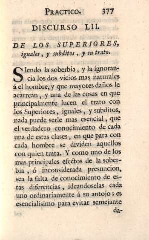 Discurso LII. De los superiores...