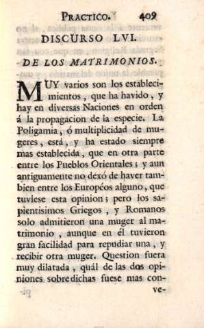 Discurso LVI. De los matrimonios