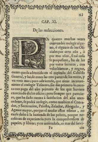 Cap. XI. De las reelecciones