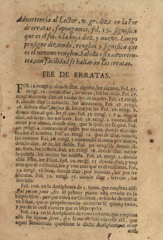 Fee de erratas