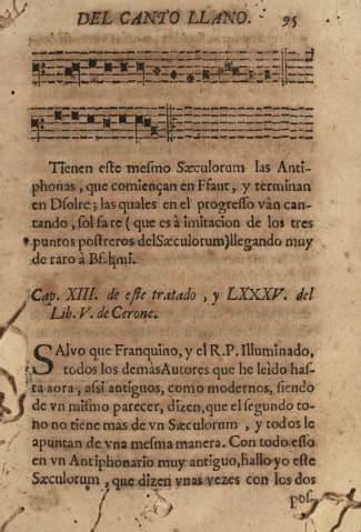 Cap. XIII. de este tratado , y LXXXV. del Lib. V. de Cerone