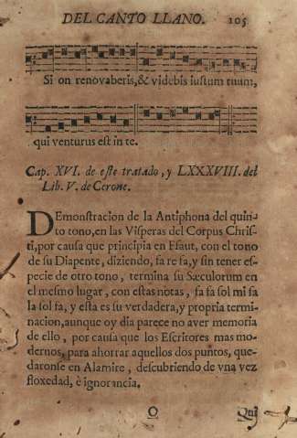 Cap. XVI. de este tratado, y LXXXVIII. del Lib. V. de Cerone