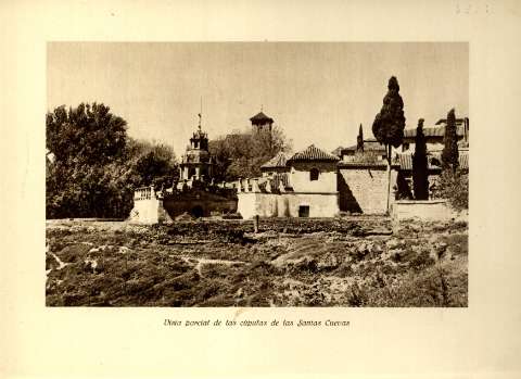 Vista parcial de las cúpulas de las Santas Cuevas