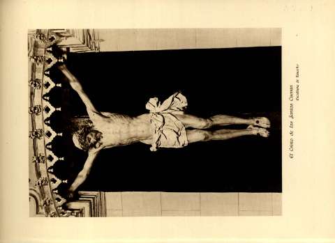 El Cristo de las Santas Cuevas. Escultura de Risueño