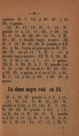 La dama negra está en 24