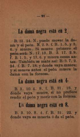 La dama negra está en 2
