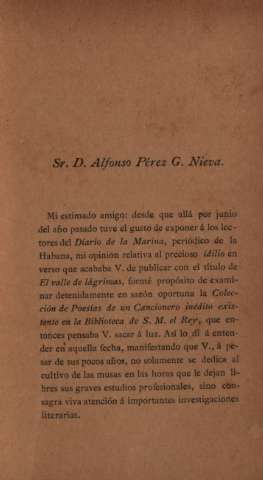 Sr. D. Alfonso Pérez G. Nieva