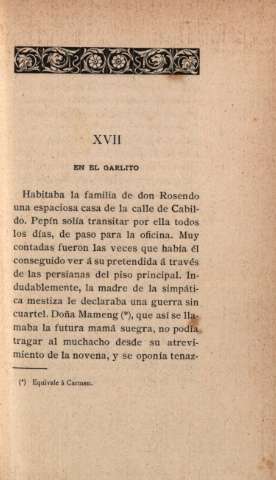 XVII. En el Garlito