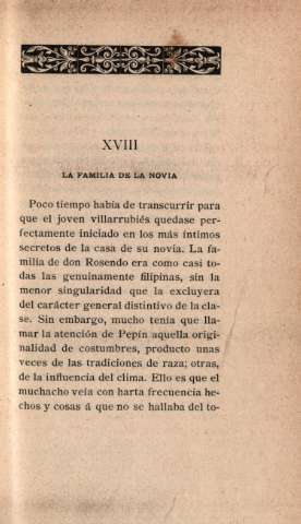 XVIII. La familia de la novia