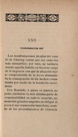 XXII. Consummatum est