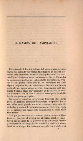D. Ramón de Campoamor