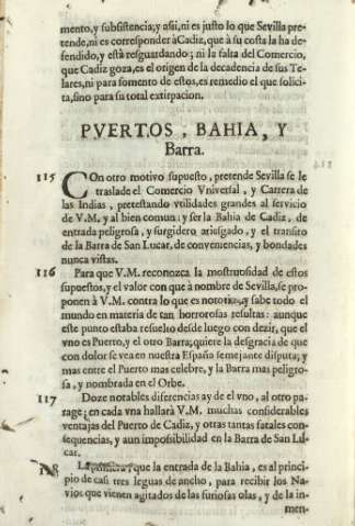 Pvertos, bahia, y Barra