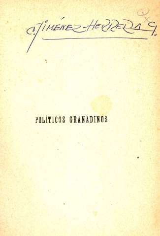 Políticos granadinos