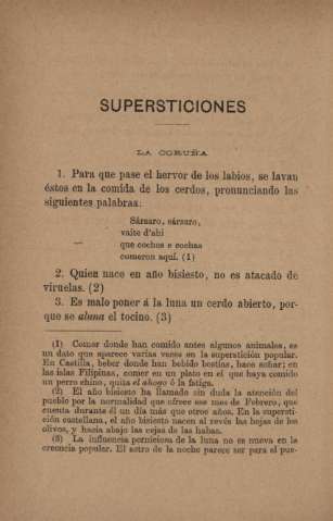 Supersticiones
