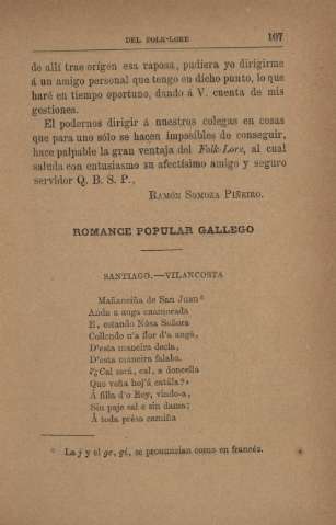 Romance popular gallego