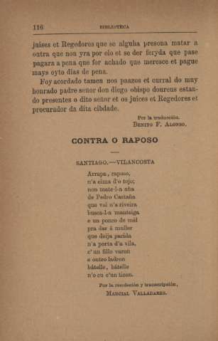 Contra o raposo
