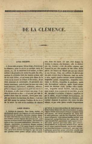 De la clémence