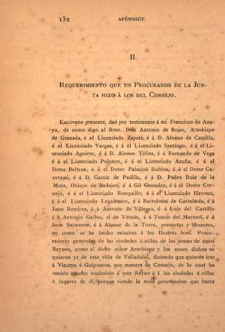 II. Requerimiento que un Procurador...