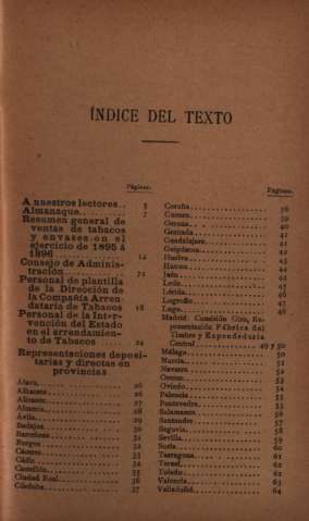 Índice del texto