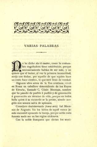 Varias Palabras