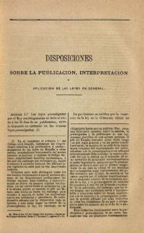 Disposiciones... Libro Primero