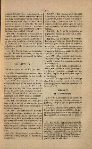 Titulo IV. De la comunidad