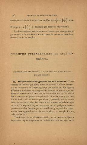 Principios fundamentales de estática gráfica