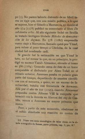 XVIII
