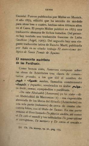 El manuscrito madrileño de las Paráfrasis