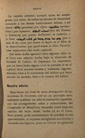 Nuestra edición