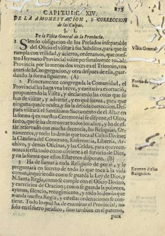 Capitulo XIV. De la amonestacion, y correccion de las Culpas