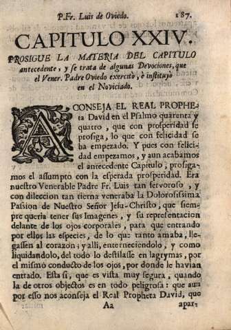 Capitulo XXIV. Prosigue la materia del capitulo antecedente...