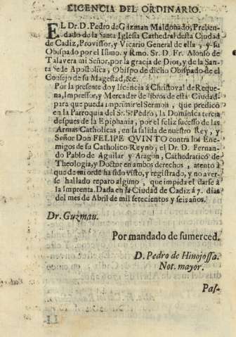 Licencia del ordinario