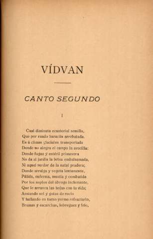 Canto Segundo