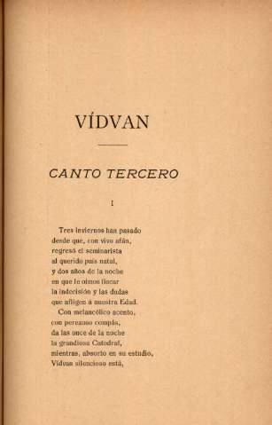 Canto Tercero