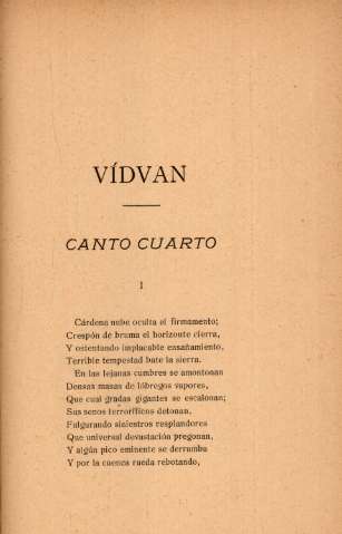 Canto Cuarto