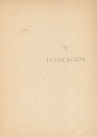 Invocación
