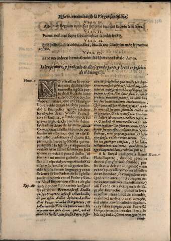 Libro primero, y prohemio