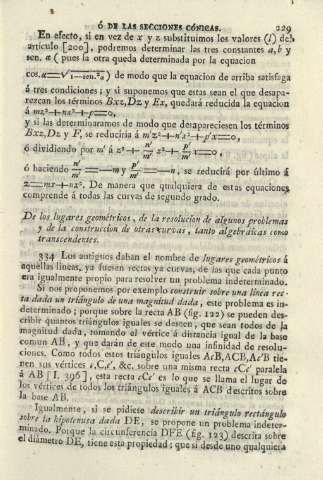 De los lugares geométricos, de la resolucion de algunos problemas y de la construccion de otras curvas, tanto algebraicas como transcendentes