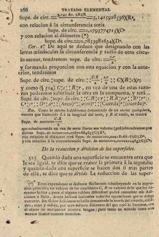 De la reduccion y division de las superficies