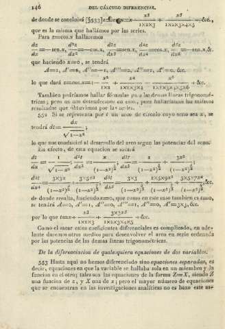 De la diferenciacion de qualesquiera equaciones de dos variables