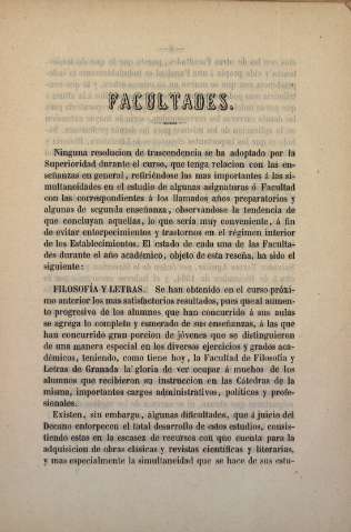 Facultades