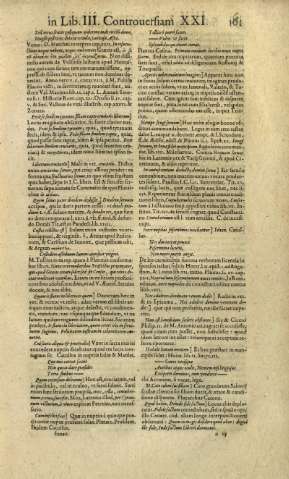 In Liber III. Controuersiam XXI