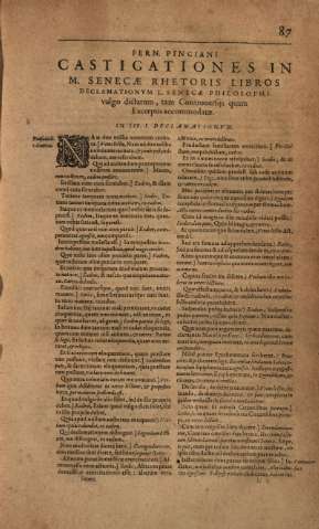 Castigationes in M. Senecae Rhetoris Libros...