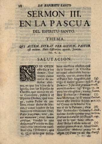 Sermon III. En la Pascua