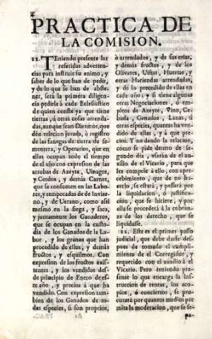 Practica de la Comision