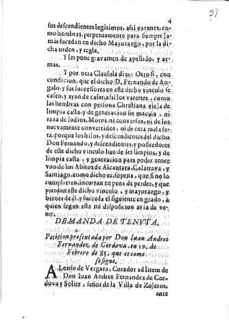 [Demanda de Tenuta] 4