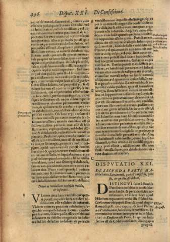 Dispvtatio XXI