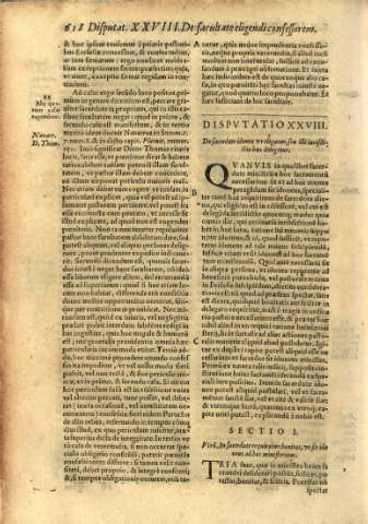 Disputatio XXVIII
